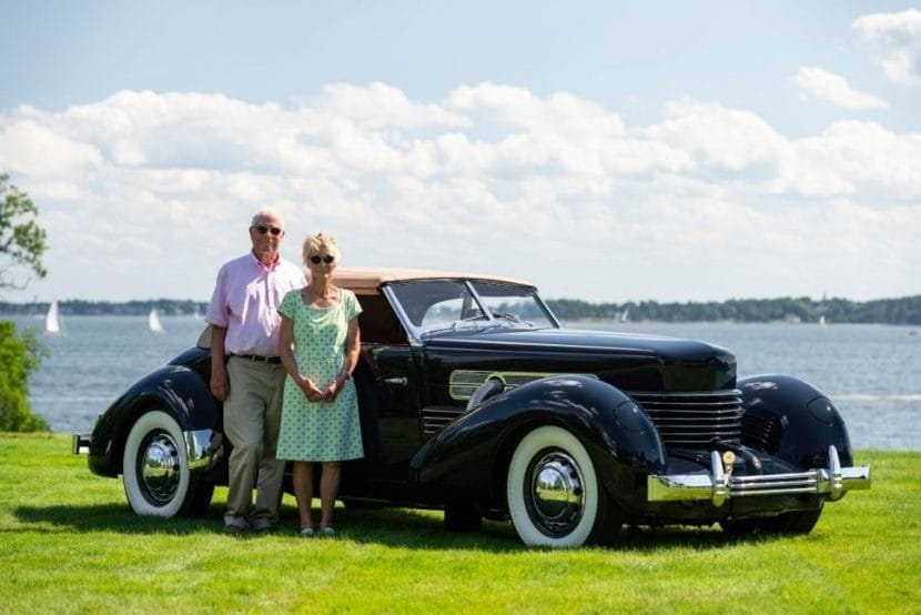 1936 Cord 810 Convertible Phaeton Awarded Best of Show at 10th Annual ...