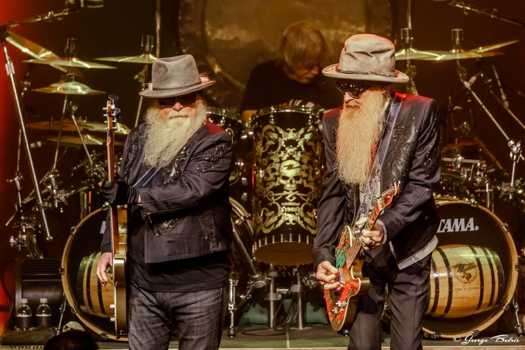 Zz Top Th Anniversary Tour Foxwoods Grand Theater October New England Rock Review
